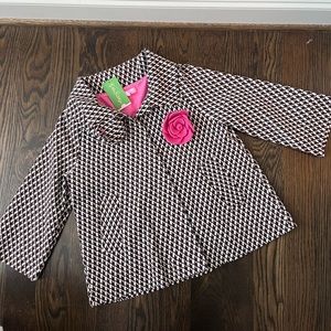 Lilly Pulitzer Houndstooth Jacket